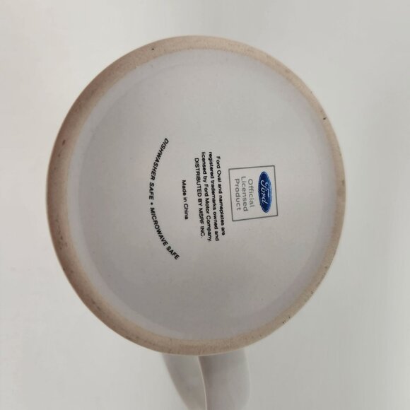 Ford 1999 Mustang Coupe Ceramic Coffee Mug White 11 Oz Official Licensed Product - Picture 6 of 8